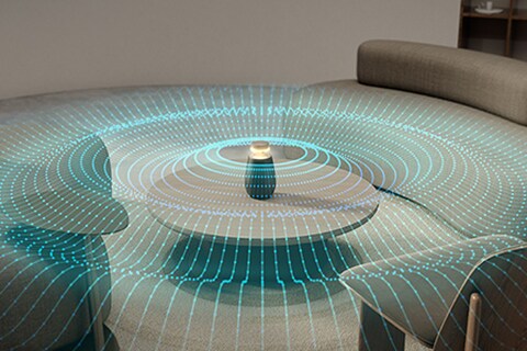 Изображение XO2T для демонстрации качественного звука на 360 градусов